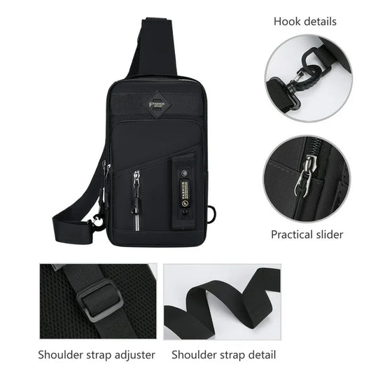 Canvas Crossbody Bag | FRONTIER (1+1 FREE)