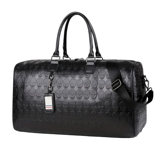 Skull Pattern Duffel | DETROIT