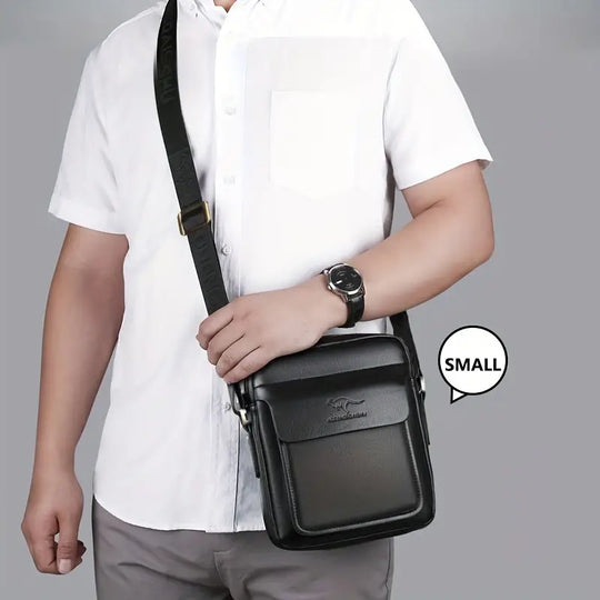 Business Leather Crossbody | BOSTON