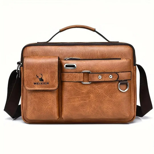 Premium Leather Messenger Bag | PHILADELPHIA