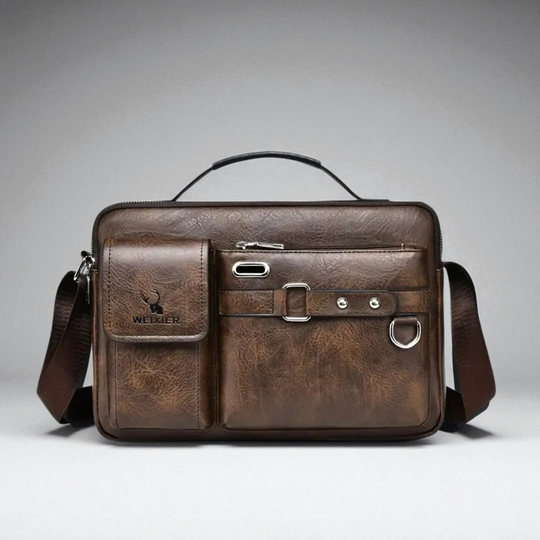 Premium Leather Messenger Bag | PHILADELPHIA (1+1 FREE)