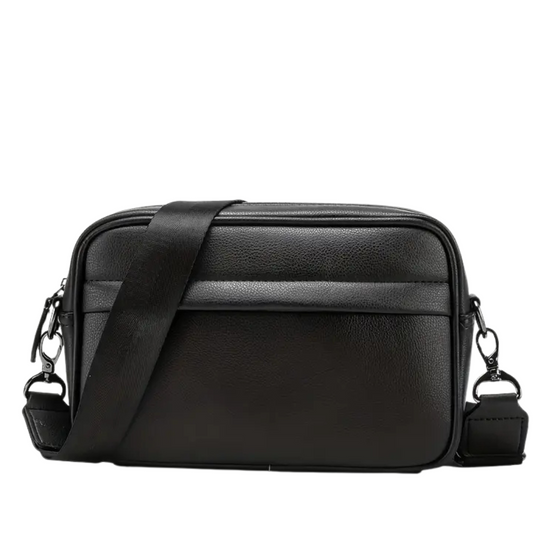 Crossbody Messenger Bag – Black