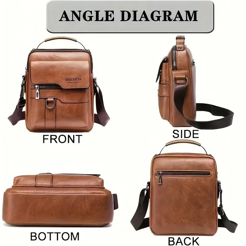 Vintage Leather Crossbody | SAVANNAH