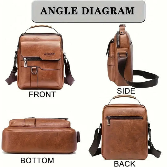 Vintage Leather Crossbody | SAVANNAH