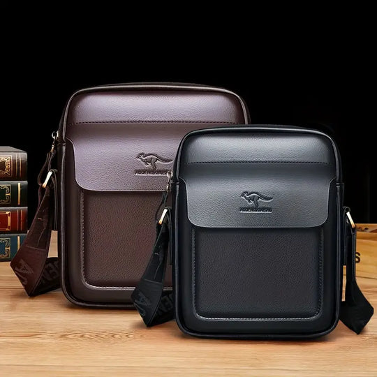 Business Leather Crossbody | BOSTON