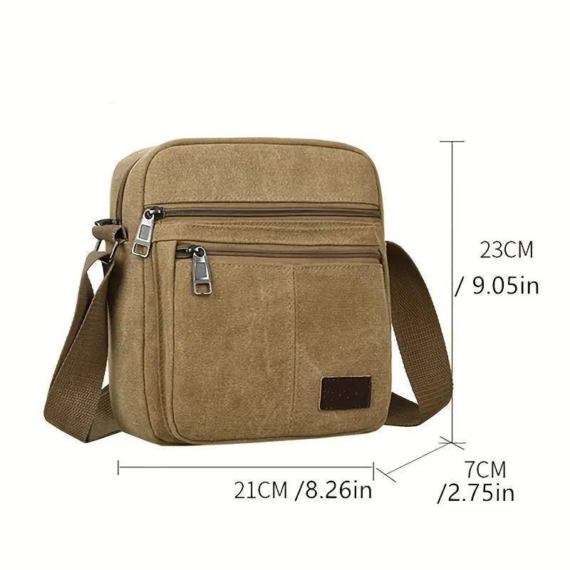 Urban Canvas Crossbody Bag | SEATTLE