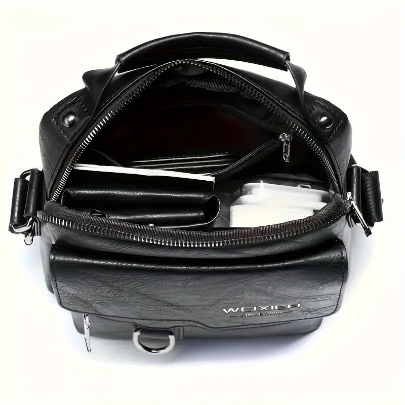 Vintage Leather Crossbody | SAVANNAH